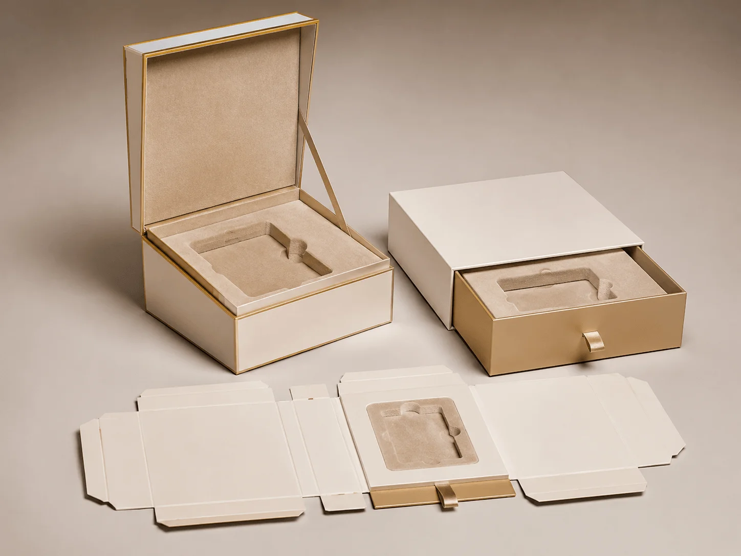 Rigid and drawer boxes