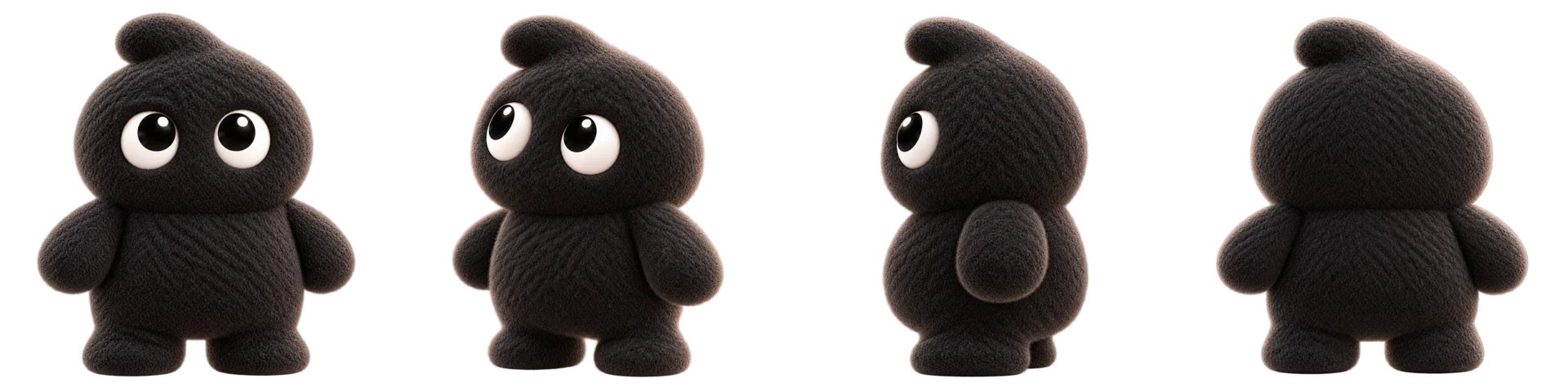 Lorbie character turnaround sheet
